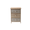 KOMODA Z 3 SZUFLADAMI LUIZA 40 x 29 x 58 CM *2664