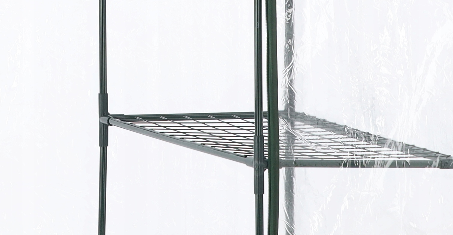 SZKLARNIA OGRODOWA Z PÓŁKAMI BIAŁA 140 x 140 x 200 CM pol_pl_SZKLARNIA-OGRODOWA-Z-POLKAMI-BIALA-140-x-140-x-200-CM-748_8