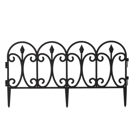 SET 4 GARDURI DE GRĂDINĂ 60 x 33 CM *2347