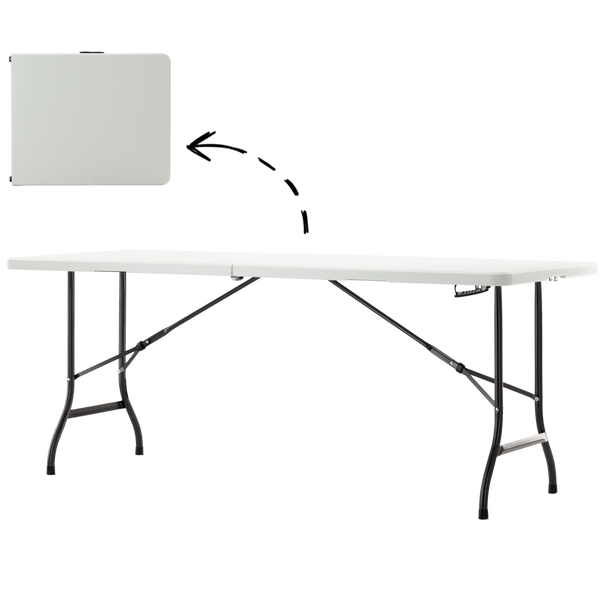 SKLADACÍ TURISTICKÝ/CATERINGOVÝ STOL 180 x 70 x 74 CM *9606