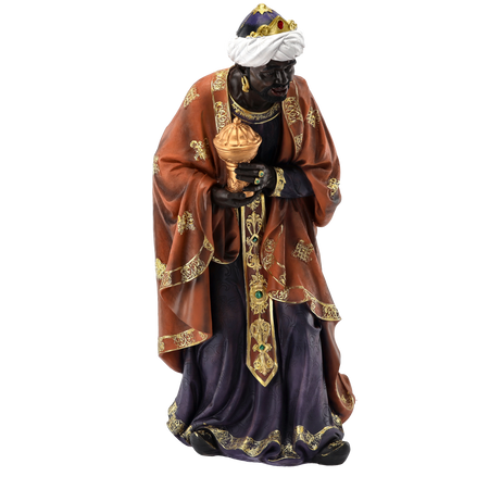 ZESTAW FIGUR BOŻONARODZ. 11 EL. DO 105 CM polyresin