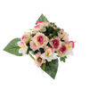 BUCURI ARTIFICIALE DE FLORI PIVNIȚĂ 25 x 32 x 32 CM MIX DE CULORI ambalaj=12 buc *2935