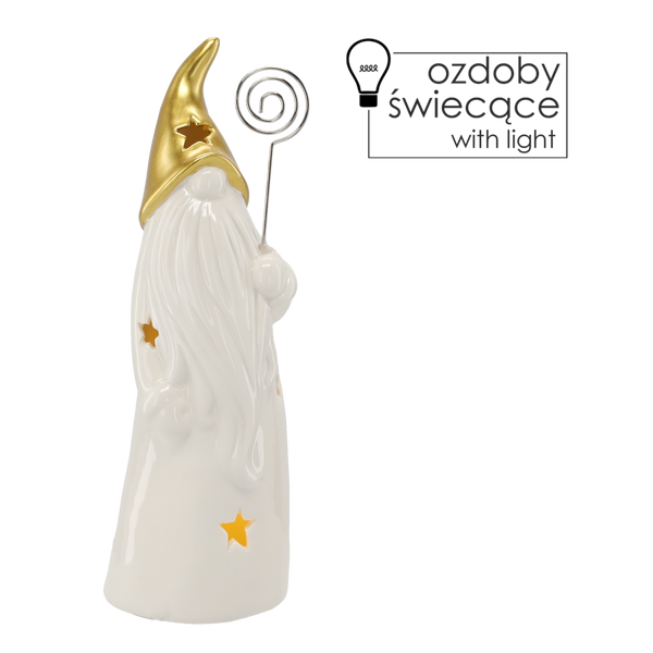 FIGURKA BOŻONAR. - SVÍTÍCÍ SKŘÍTEK LED 8,2 x 6,5 x 22 CM balení=4 ks *5821