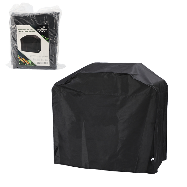WATERPROOF PVC COVER FOR 4-BURNER GAS GRILL