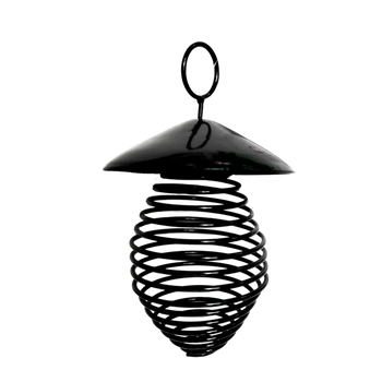 METAL BIRD FEEDER FOR FAT BALLS - OVAL