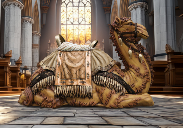 FIGÚRA ŤAVY KĽAČEJ 103 x 40 x 58 cm (do súpravy 120 cm)*6063