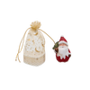 CHRISTMAS DECORATION - SANTA CLAUS/SNOWMAN 4 x 3 x 6 CM