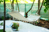 BOHO HAMMOCK WITH FRINGES 200X100 CM BEIGE