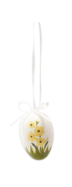 KPL. 6 VELIKONOČNÍCH VAJÍČEK 6 CM V KVĚTINOVÉM MIXU DESIGNU TRUBICE *9458