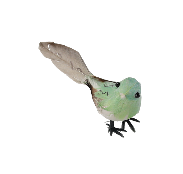 KPL. 2 PTASZKÓW NA KLIPSIE 6,5 x 11 x 4,5 CM MIX 4 KOLORÓW *7800