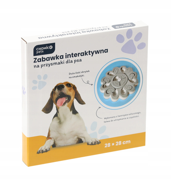 INTERAKTIVNÍ HRAČKA PRO PSA 28 X 28 CM balení=4ks *9417