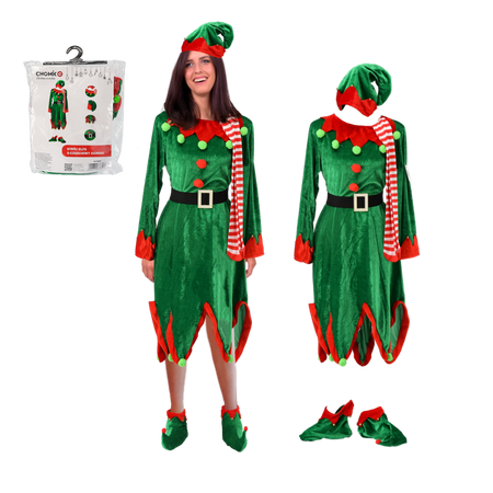 ŽENSKÝ 5-DIELNY ELFA OUTFIT *6897