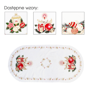 Servetă 50*100 Ambalaj. 1 buc V Christmas *4327