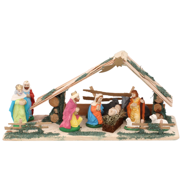 LARGE NATIVITY SCENE SD 3 (HIGHLANDER II)
