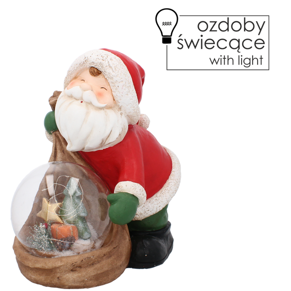 CHRISTMAS DECORATION - SANTA CLAUS LED