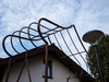 PERGOLA OGRODOWA 173 x 51 x 260 CM ANTYCZNY BRĄZ *1449