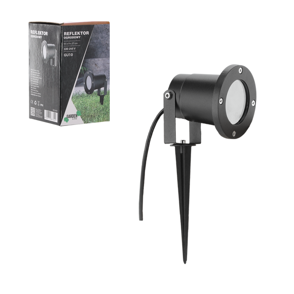 LAMPA / REFLEKTOR OGRODOWY 220-240V 9,5 x 9 x 27 CM *3421