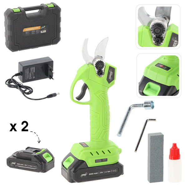 CORDLESS PRUNER 21V 30MM