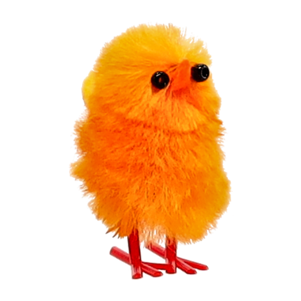 SET OF 24 CHICKS 22 x 4.5 x 3.5 CM MIX COLORS