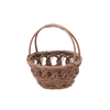 RATTAN BASKET 17 x 9/18 CM WITH HANDLE – BROWN