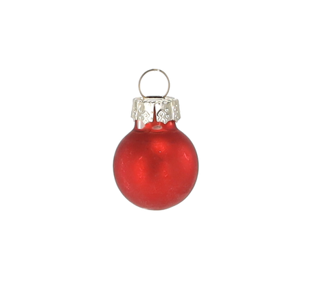 SET OF 24 CHRISTMAS TREE BAUBLES MIC COLORS 6 x 6 CM