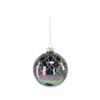 BOMBĂ DIN Sticlă - NEGRU LUCIOS MIX DE MODELE 8 CM disp=12buc *1907