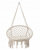 HANGING CHAIR - STORK'S NEST WITH CUSHION BEIGE