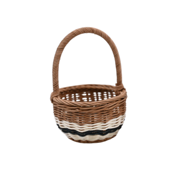 BASKET WITH HANDLE 13 X 8/18 CM