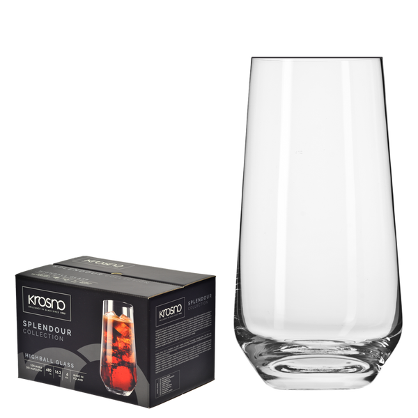 KPL.6 BUCĂȚI DE CĂNI LONG DRINK SPLENDOUR 480 ML ÎNALT *9415*