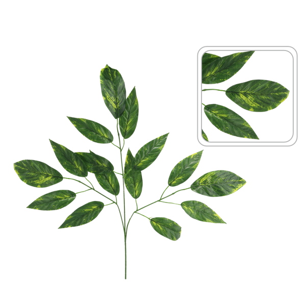ARTIFICIAL BRANCH - MANGO LEAF 69 x 48 CM
