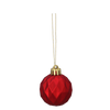 SET OF 47 BAUBLES 4-6 CM RED/GOLD/SILVER MIX DESIGNS