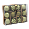 KPL. 12 BOMBEK 6 CM OLIVE/ CUPRU/ GRAFIT MIX DE MODELE *7627