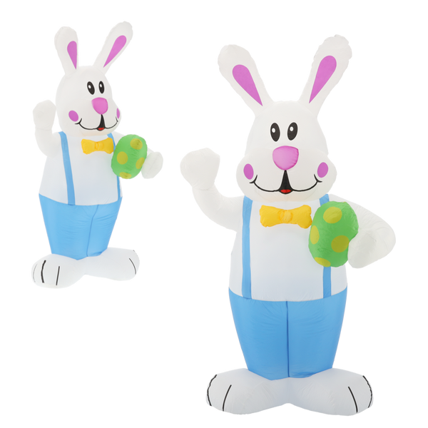 INFLATABLE BUNNY WITH EASTER EGG 180 CM LED