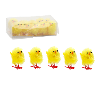 KPL. 10 VELIKONOČNÍCH KUŘÁTEK ŽLUTÝCH *7215