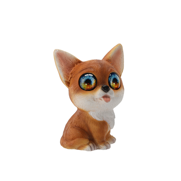 GARDEN FIGURINE - LED FOX 20,5 x 21 x 28,5 CM