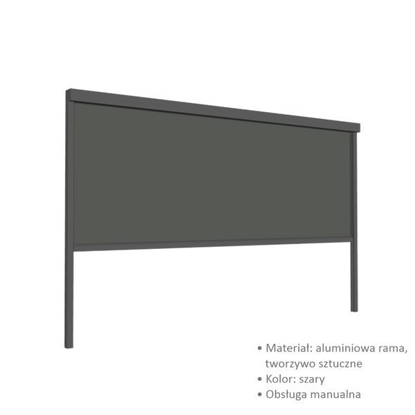 ROLETA ZIP DO PERGOLI ALUMINIOWEJ 4 M