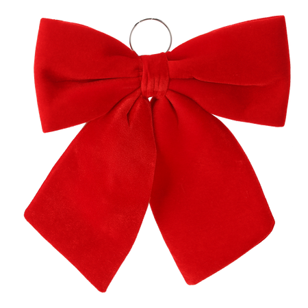 ČERVENÁ VÁNOČNÍ MAŠĽA 44 CM *3108