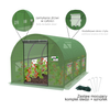 TUNEL FOLIOWY OGRODOWY 3 SEGMENTOWY ZIELONY NEW SOLUTION 3 x 2 x 2 M