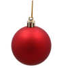 SET OF 24 CHRISTMAS BAUBLES RED, SILVER, GOLD