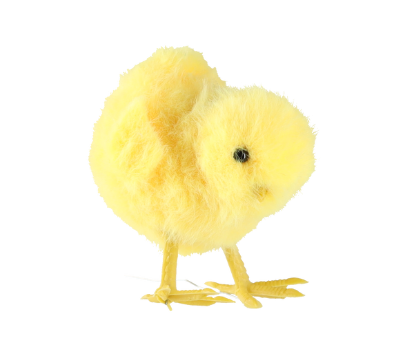 EASTER DECORATION - CHICK 4 x 6 x 6 CM MIX 5 DESIGNS pack=10pcs