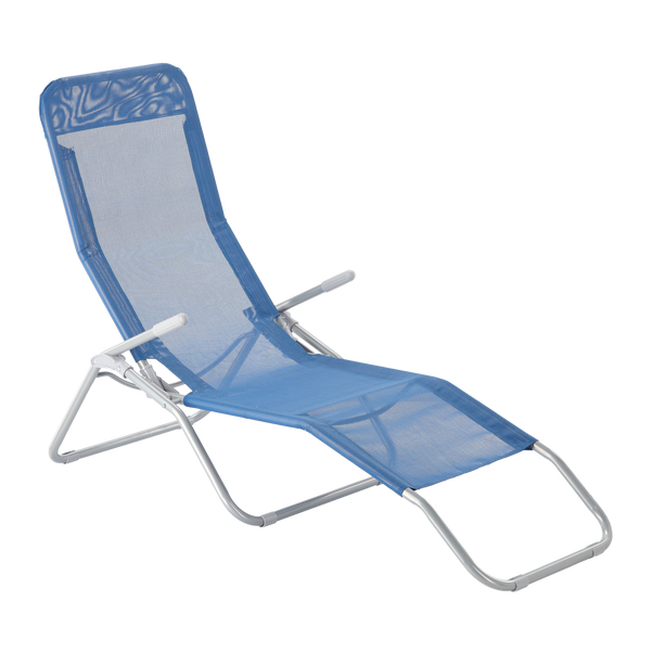 GARDEN LOUNGER BLUE 189x57x30/H96 cm *7198