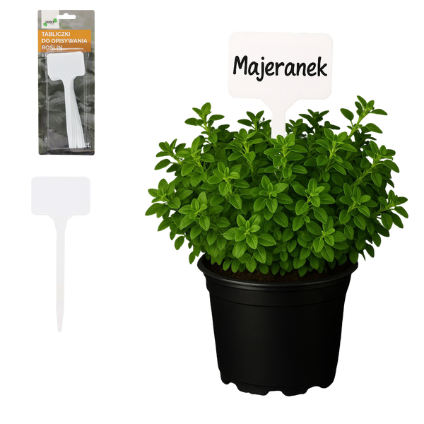 Set de 8 etichete din plastic pentru marcarea plantelor ambalaj=12buc *9690