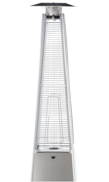 PARASOL GAZOWY KWADRATOWY ZE STALI NIERDZEWNEJ 227 CM *6363