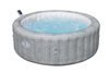 Lay-Z-Spa 77"x28"/1.96mx71cm Bali MaxHold EnergySense UltraFit Smart AirJet 6 Grey Rattan Round