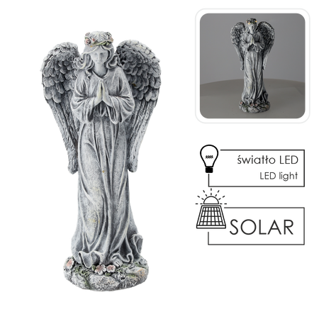 FIGURA ANIOŁ LED 15,5 X 10,5 X 34,5 CM *8783