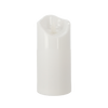 LED SVIECA S POHYBLIVÝM PLAMEŇOM 7CMX15CM BIELA*7446