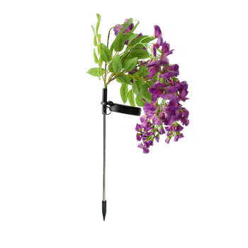 SOLÁRNÍ LAMPA H 70 CM WISTERIA 40 LED TEPLÁ BÍLÁ disp=12ks *4705