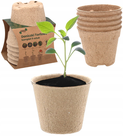 11,5CM 5 PCS PAPER POTS