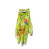 GARDEN GLOVES "8" PATTERN, POLYESTER WITH POLYURETHANE PACKET=12