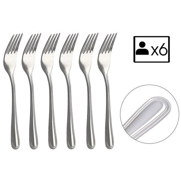 SET 6 CAKE FORKS LONDON